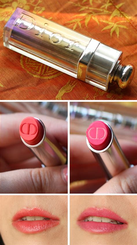 dior addict 002 coral trip|Coral Sunset blush & Dior Addict lipstick review .